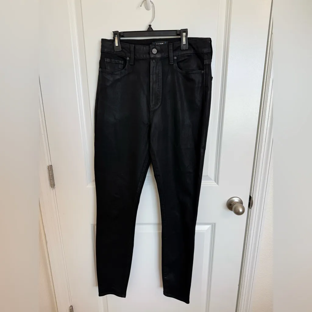 PAIGE Cheeky Jeans Coates Black Size 30 - Image 3