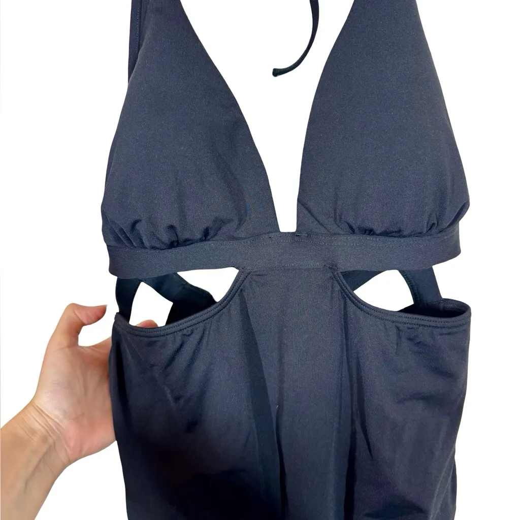 Anthropologie Seafolly Active Halter Cutout One-Piece Bathing Suit AU14/US10 - Image 7