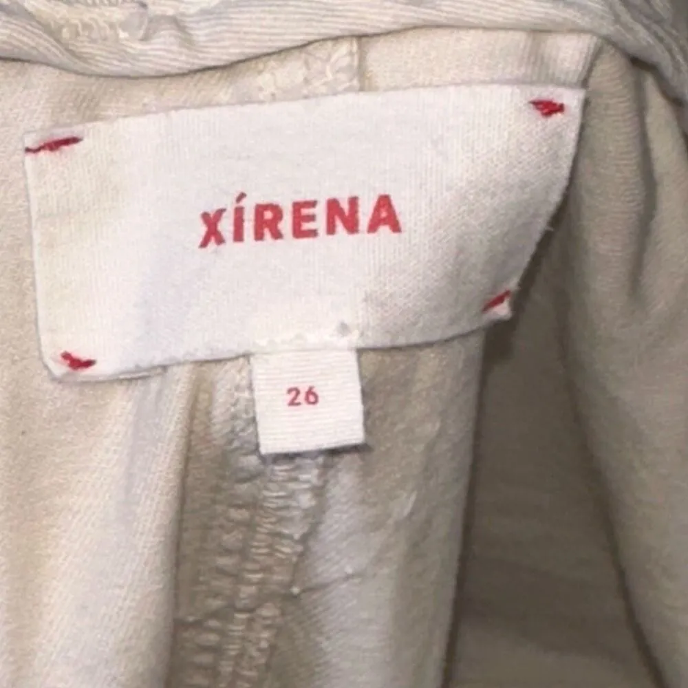 Xirena Baylor Twill Cotton High Rise Straight Trouser Pant Size 26 - Image 5