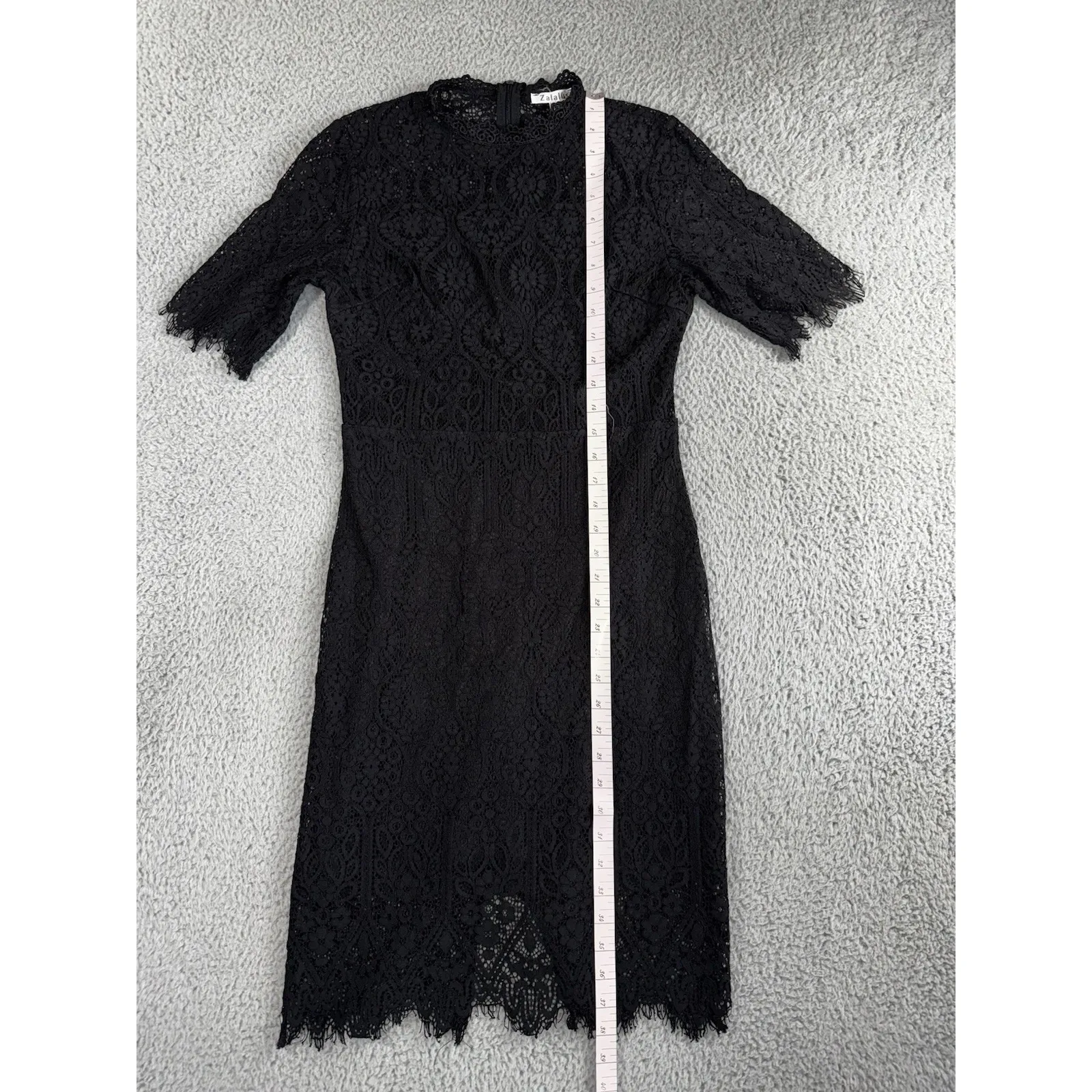 Zalalus Dress Women 8 Black Lace Short Cocktail Fairy‎ Whitchy Whimsigoth - Image 6