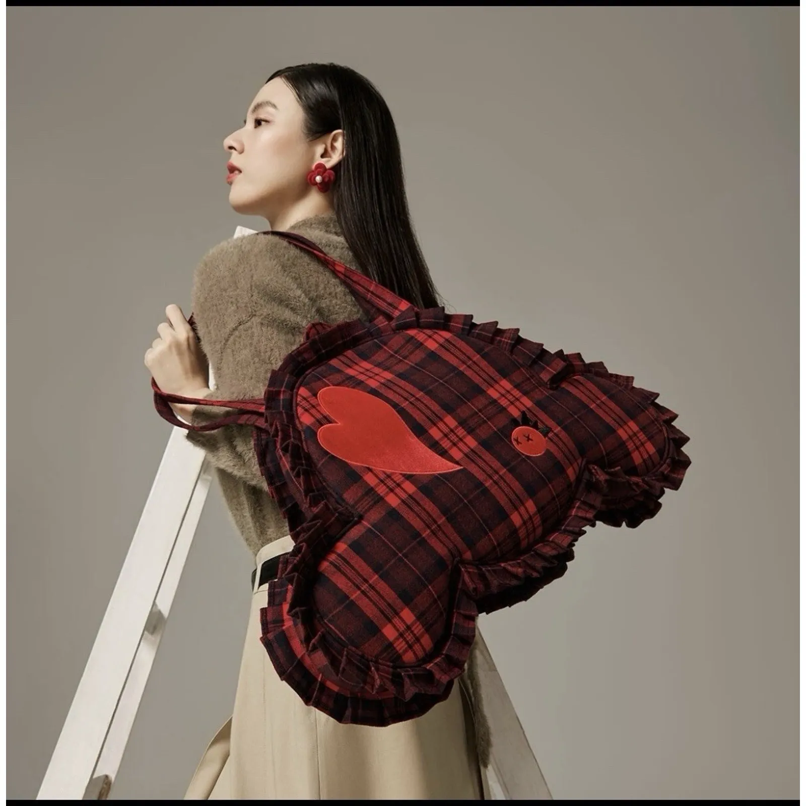 POPMART SKULLPANDA Tell Me What You Want Series Shoulder Bag (US SELLER) Black - Image 9