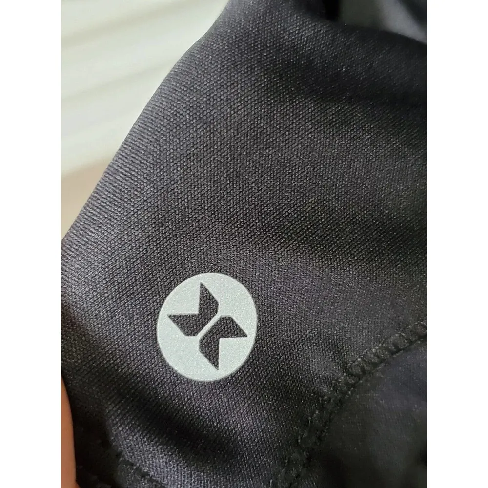 RBX Woman's Black 100% Polyester Round Neck Short Sleeve Pullover Blouse Size L Size L - Image 8