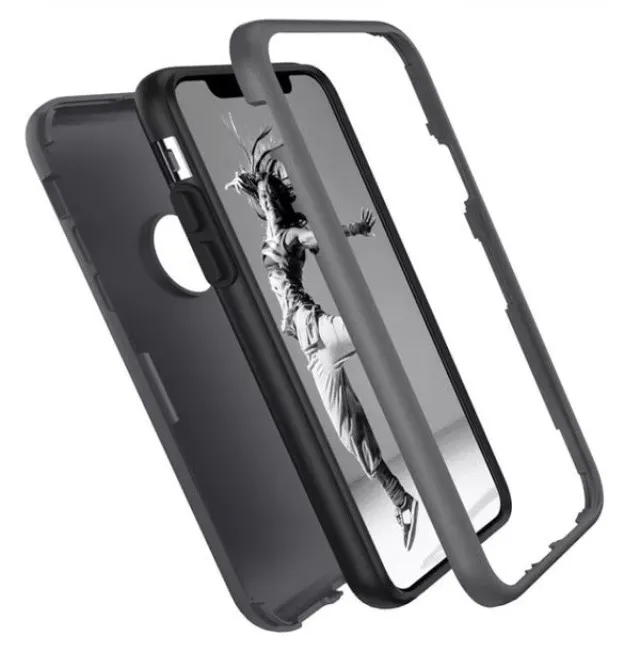 iPhone XS Max Stylish Durable Full Cover Shock Defender Armor Case - Image 2