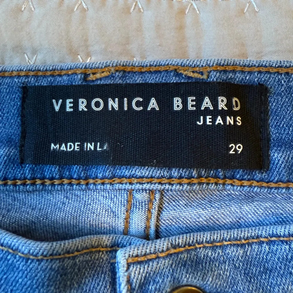 Veronica Beard Leena Bootcut mystic blue denim size‎ 29 - Image 7