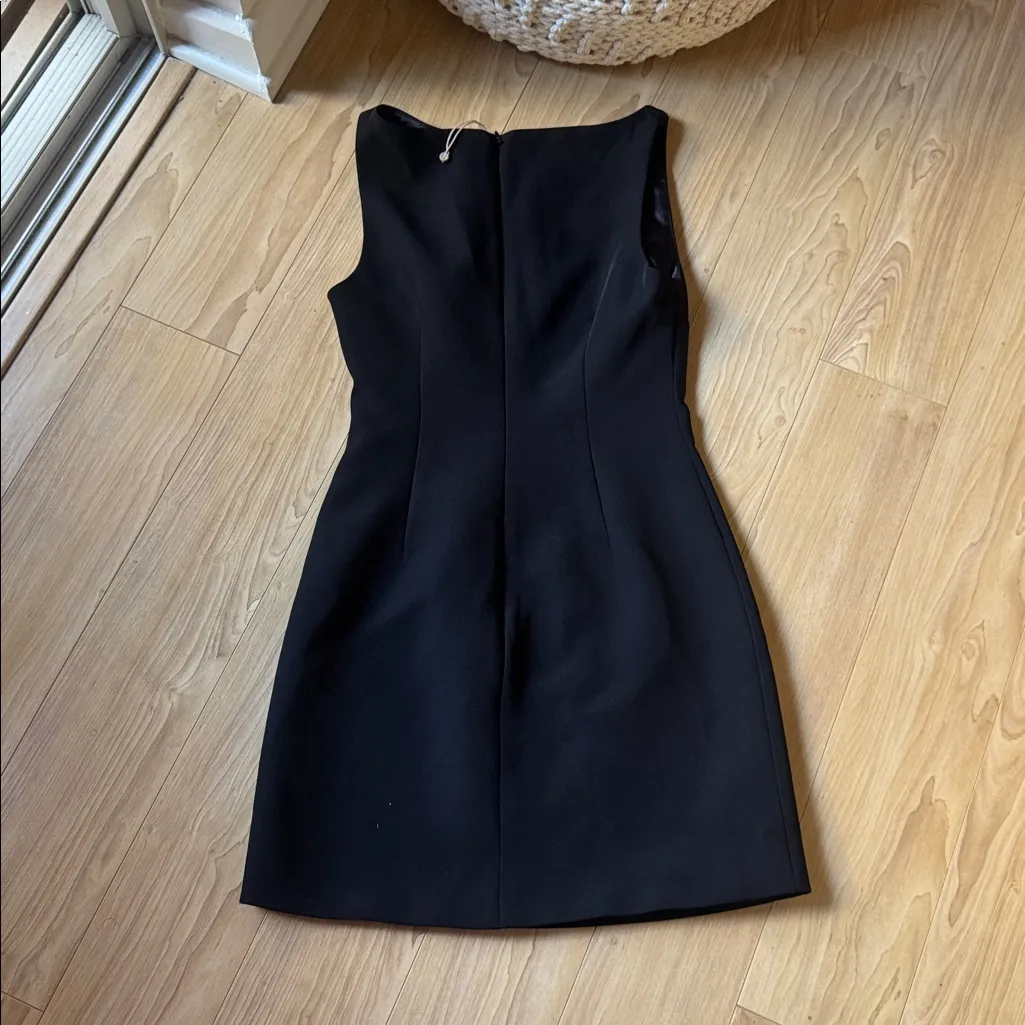 Meshki Black Mini Dress - Image 2