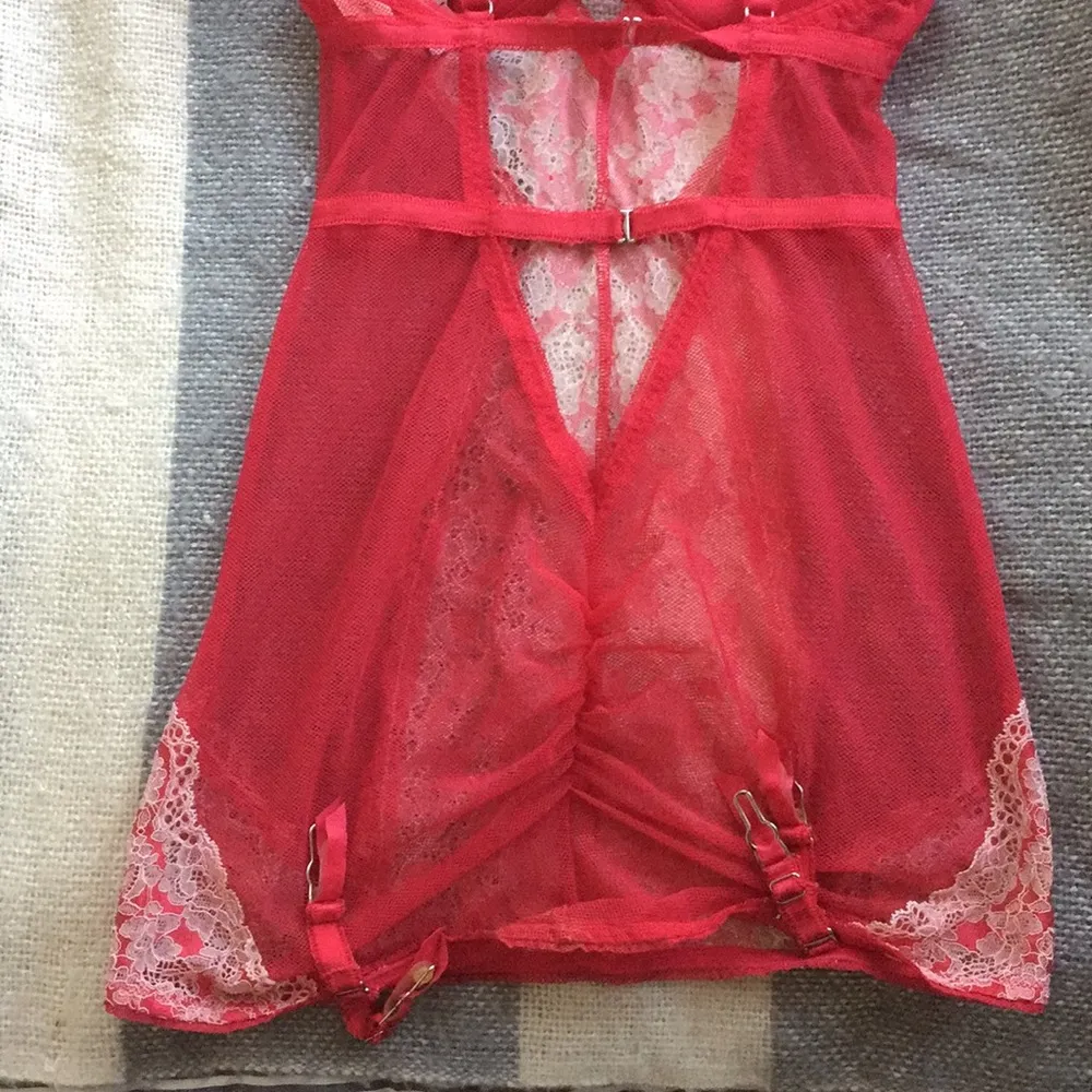 Victoria’s Secret Red/White 34B Bustier - Image 4