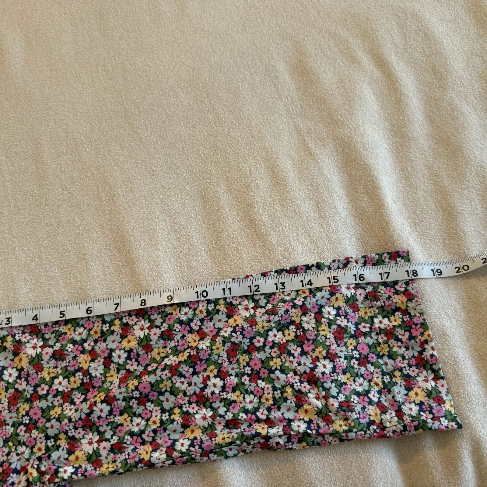 Tuckernuck Pomander Place Lucy Mini Dress Size S Floral Tiered Ruffle Boxy Party - Image 14