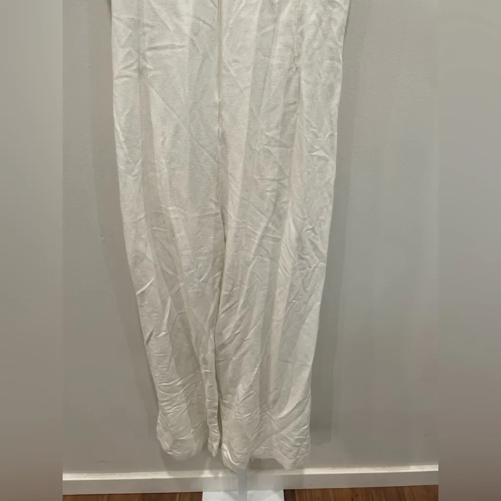 Rosetta Getty x RTR‎ White Apron Jumpsuit Size 0 - Image 10
