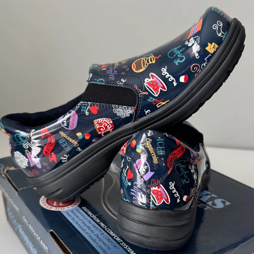 Easy Works By Easy Street Women's Bind Clogs 7.5 New Black Size undefined - Image 4