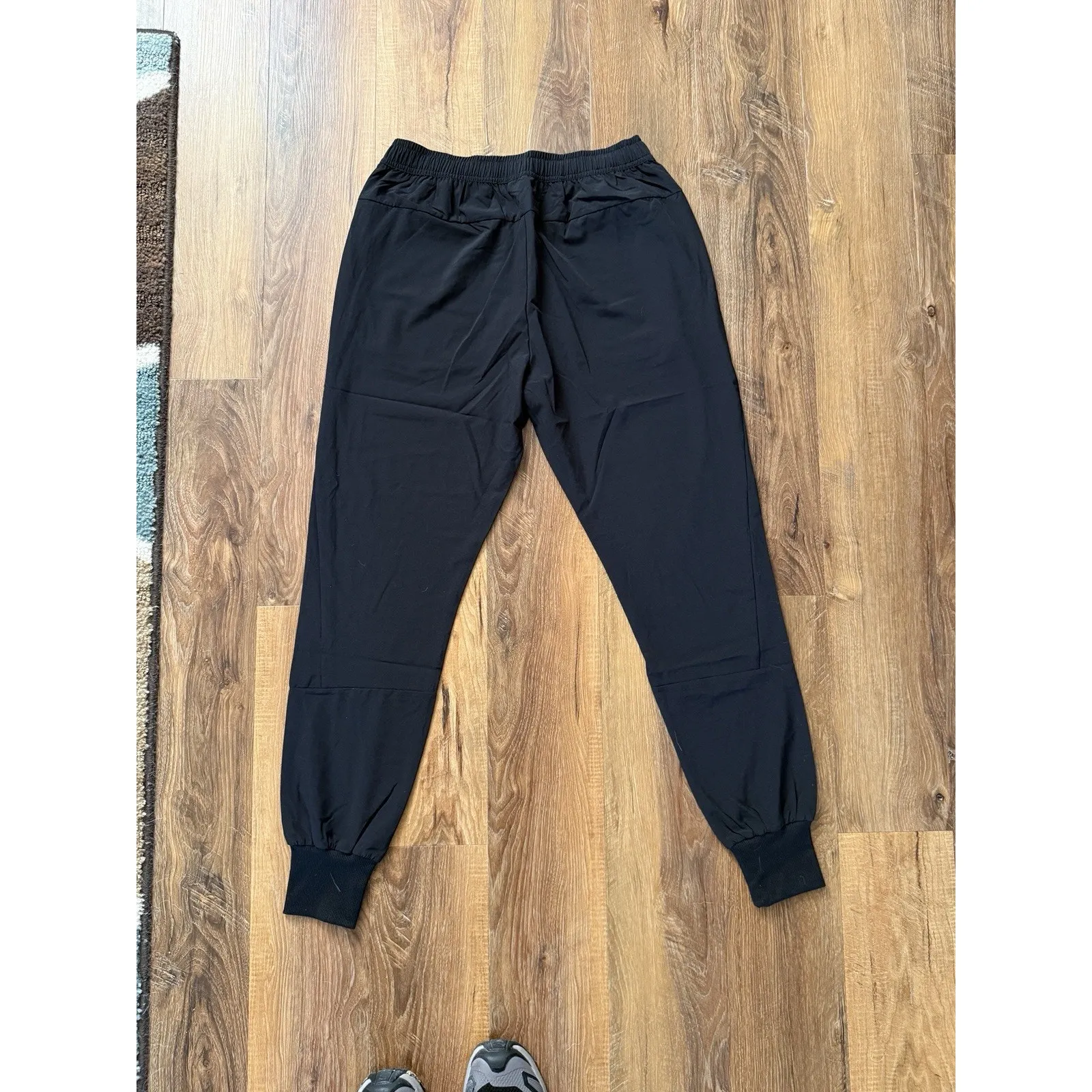 Ryderwear Women’s Black Division Woven Drawstring Joggers Sweatpants Sz M - Image 3