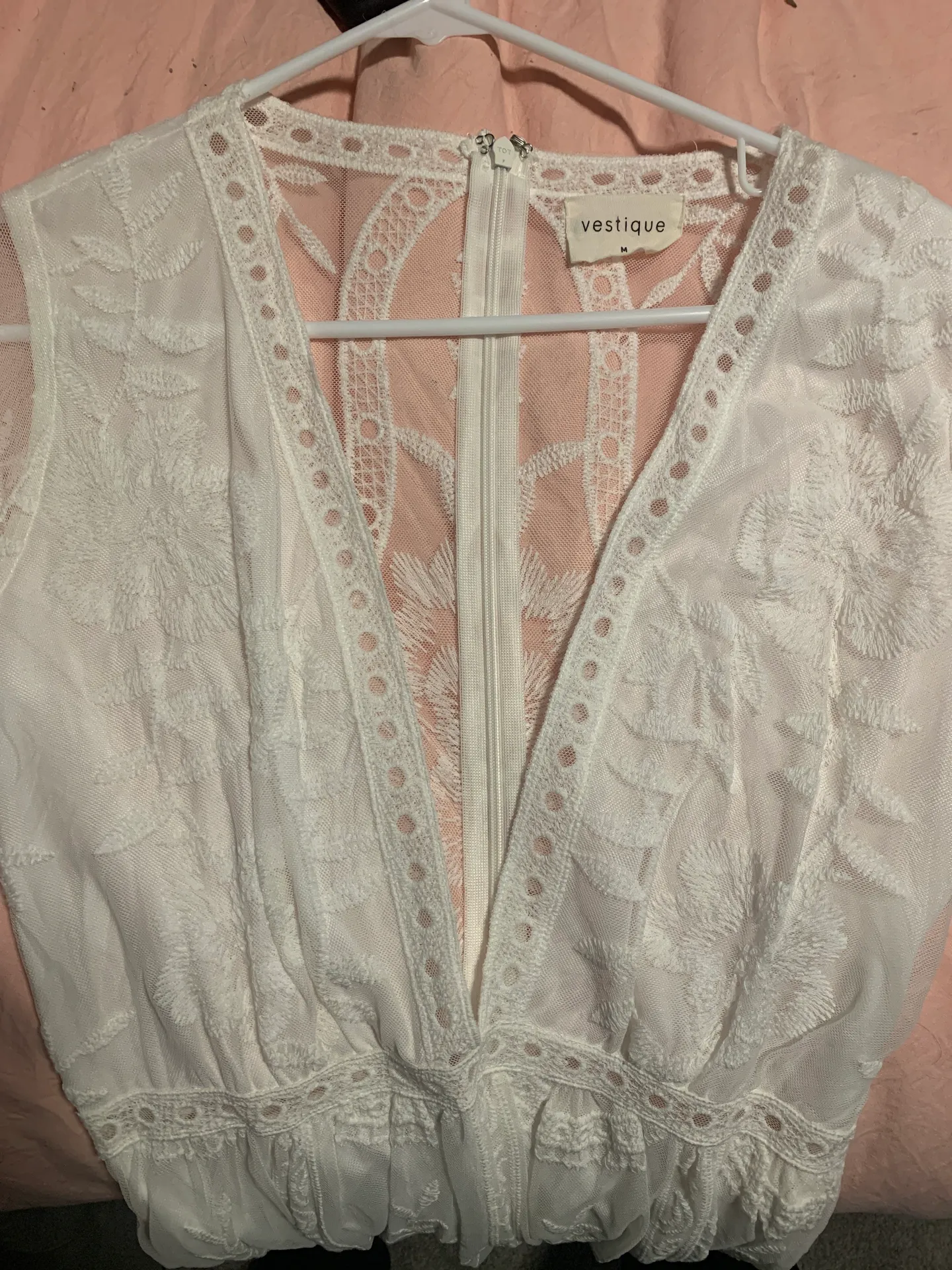 Vestique White Lace Dress - Image 7