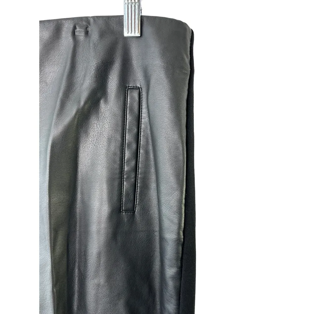 Chico's Juliet Faux-Leather Front Ankle Pants Women's XL 16 - Image 2