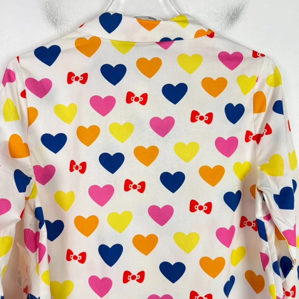 NWT ModCloth x Hello Kitty Supercute Love Button-Up Top Size Medium M NEW - Image 12