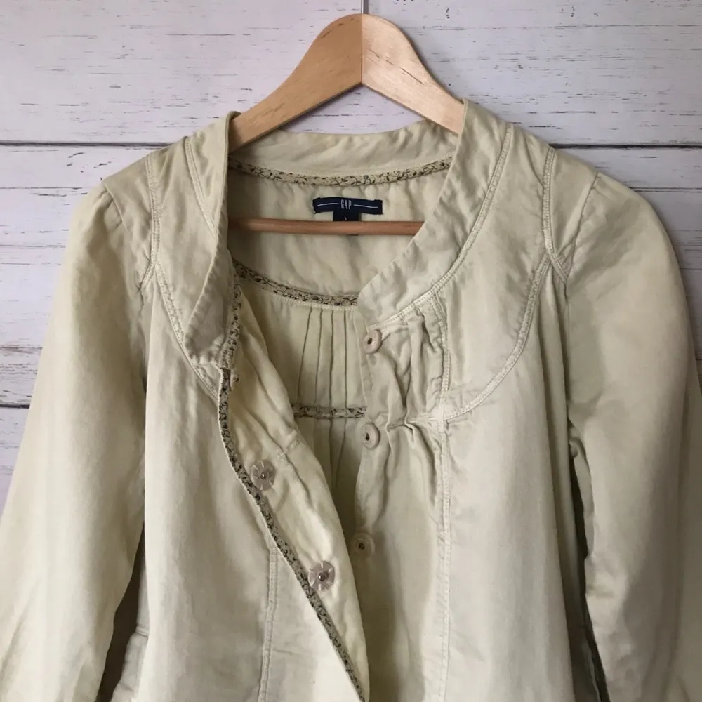 GAP khaki blazer jacket - Image 4