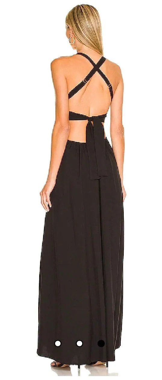 Black Maxi Dress - Image 3