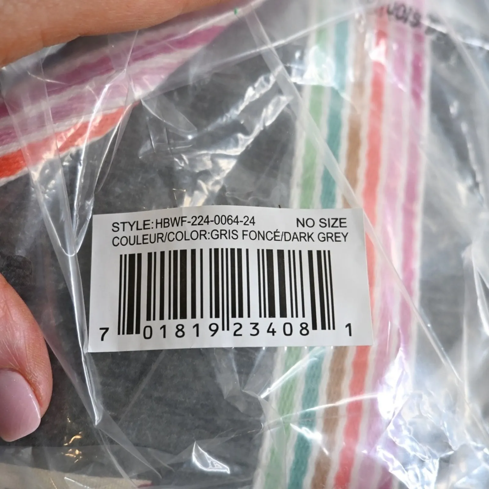 Wildfox Double Strap Jersey Tote Dark Grey NEW - Image 9