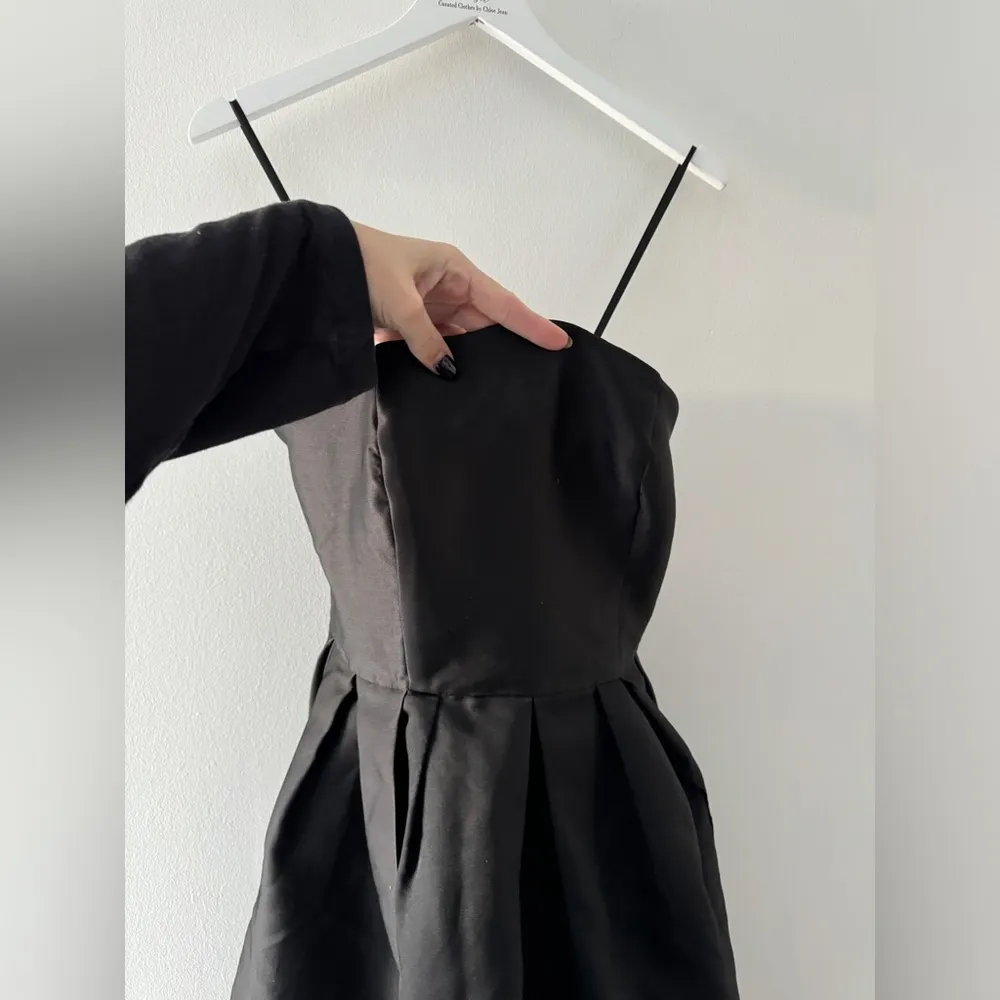 HUTCH Black Strapless Bubble High Low Gown 4 - Image 7