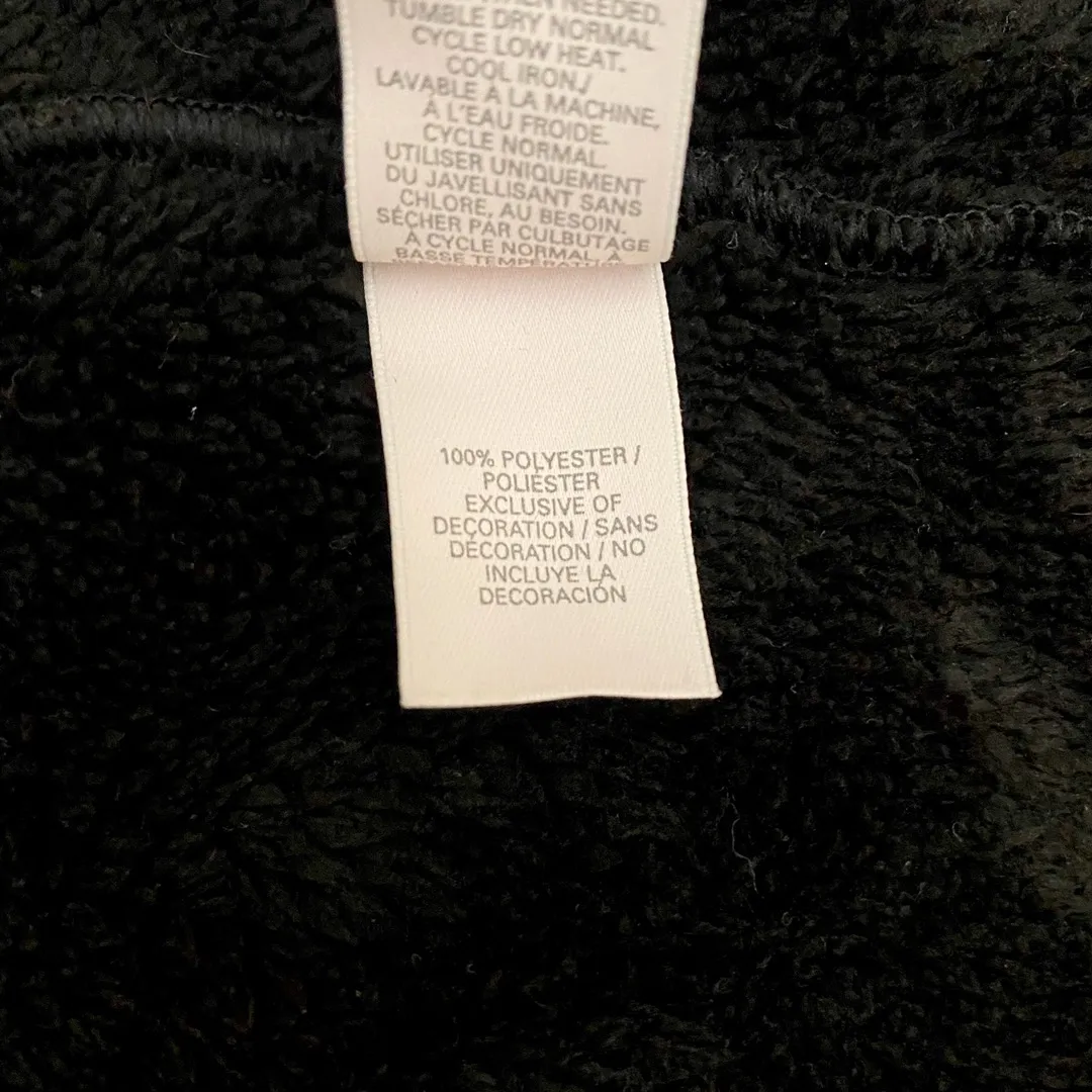 Victoria's Secret  Black Plush Robe - Image 5