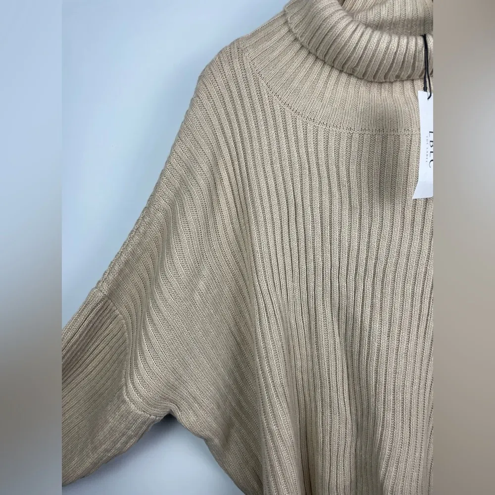 Revolve‎ LBLC The Label Oatmeal Ribbed Knit Casey Sweater - Image 7