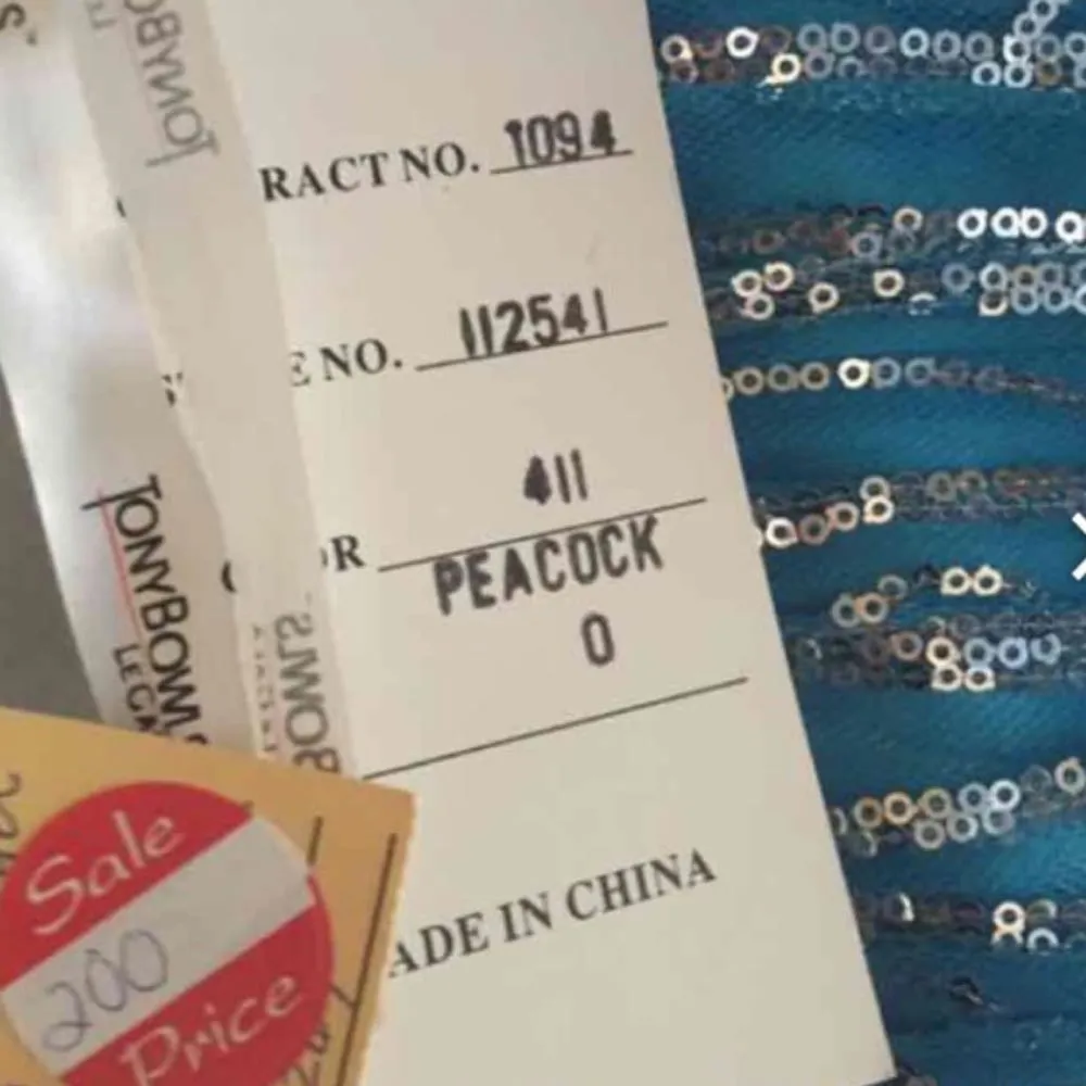 Peacock Prom Dress - Image 4