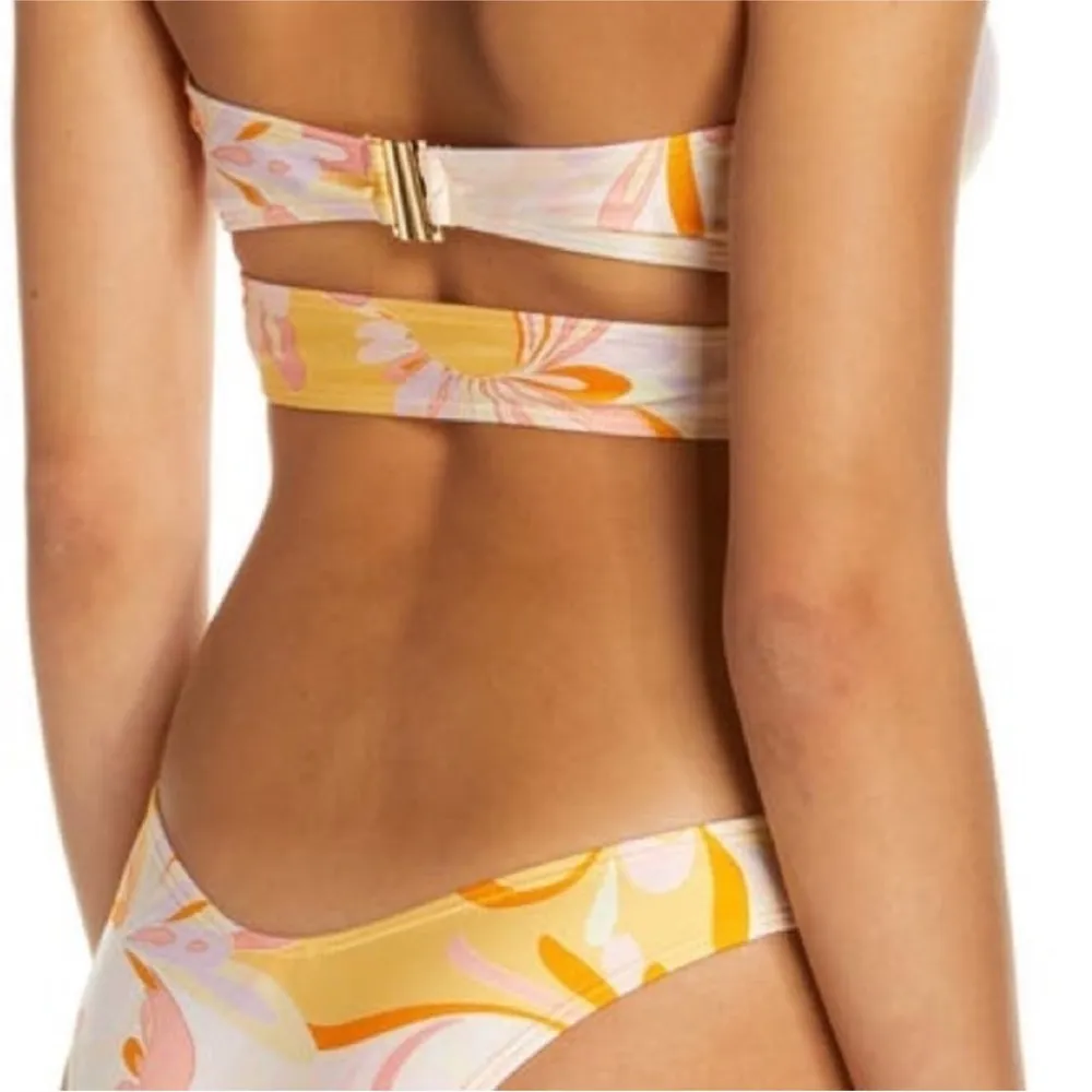 NWT Print Halter Bandeau Bikini Top US6 - Image 9