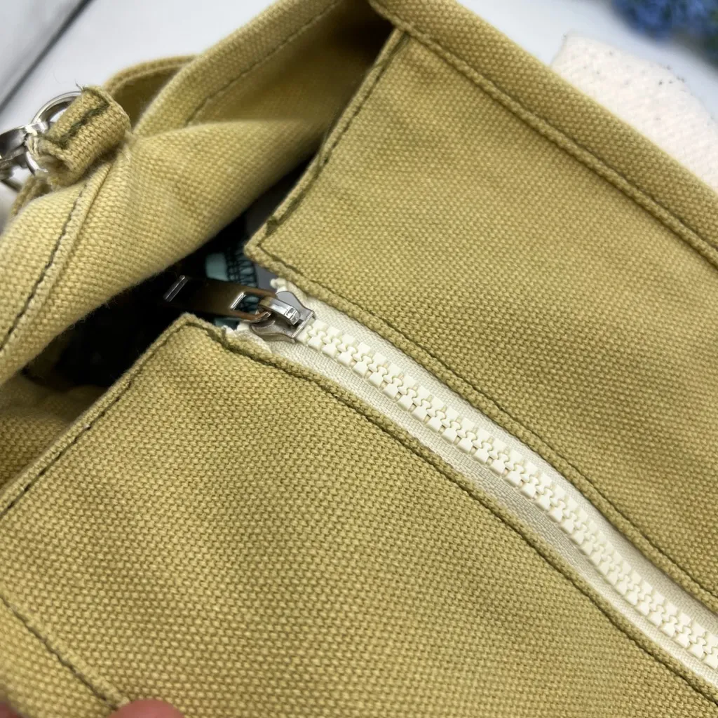 URBAN OUTFITTERS BDG Women's Serena Mini Tote Bag Purse Cargo Khaki Beige Tan - Image 7