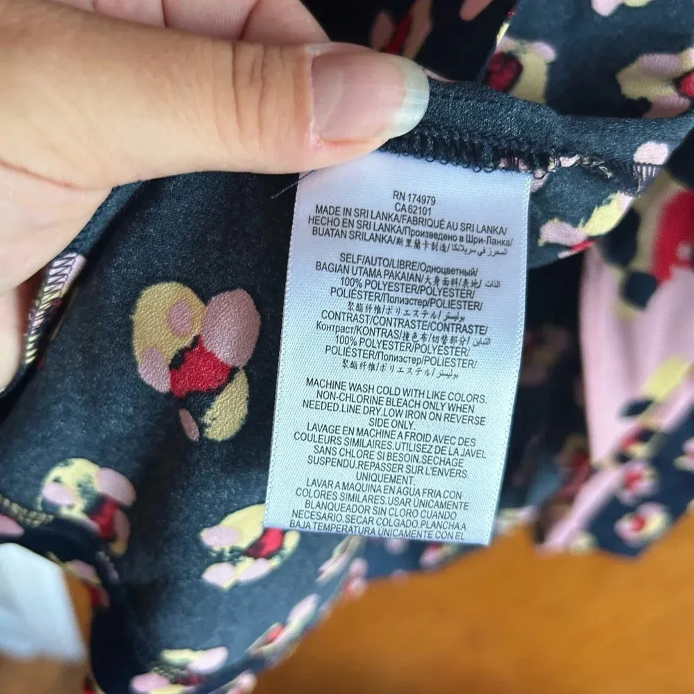 NWT BCBGENERATION FLORAL WRAP DRESS - Image 5