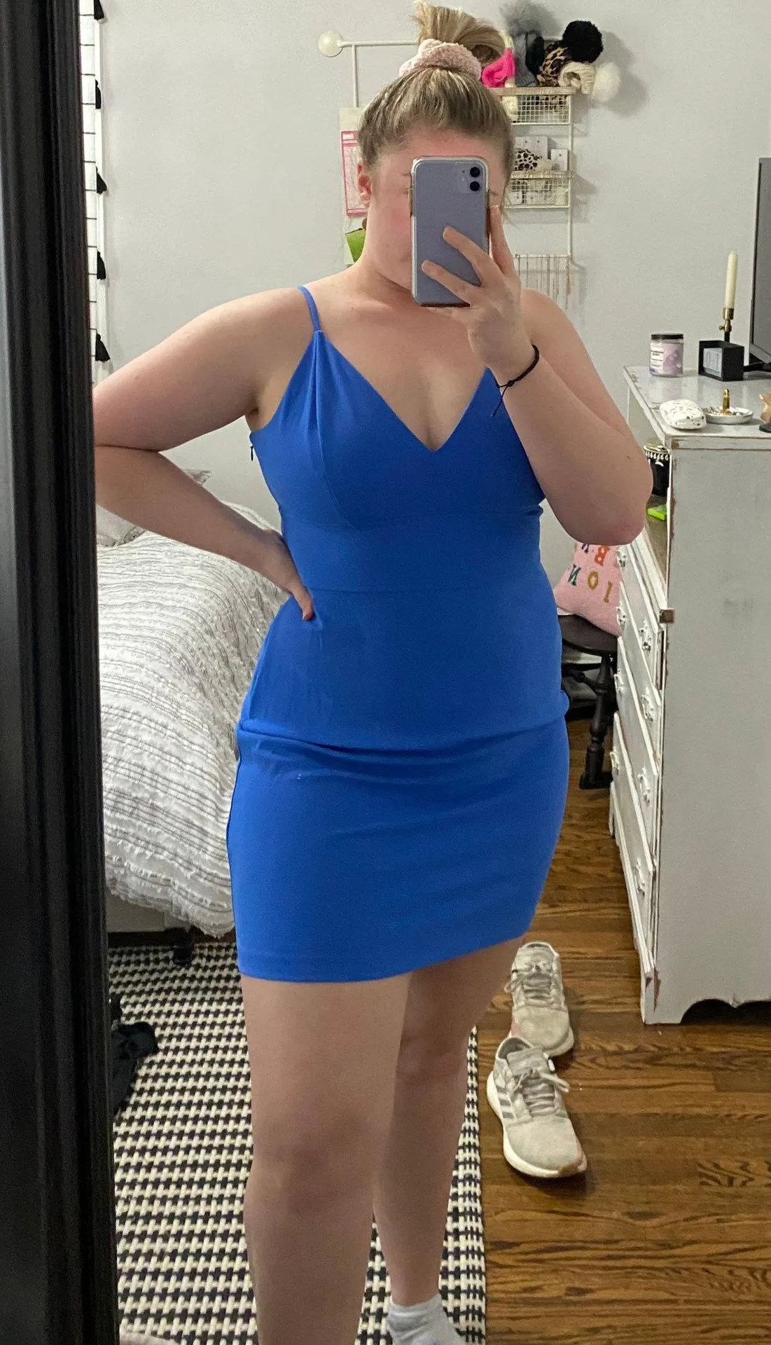 EXPRESS Blue Dress - Image 2