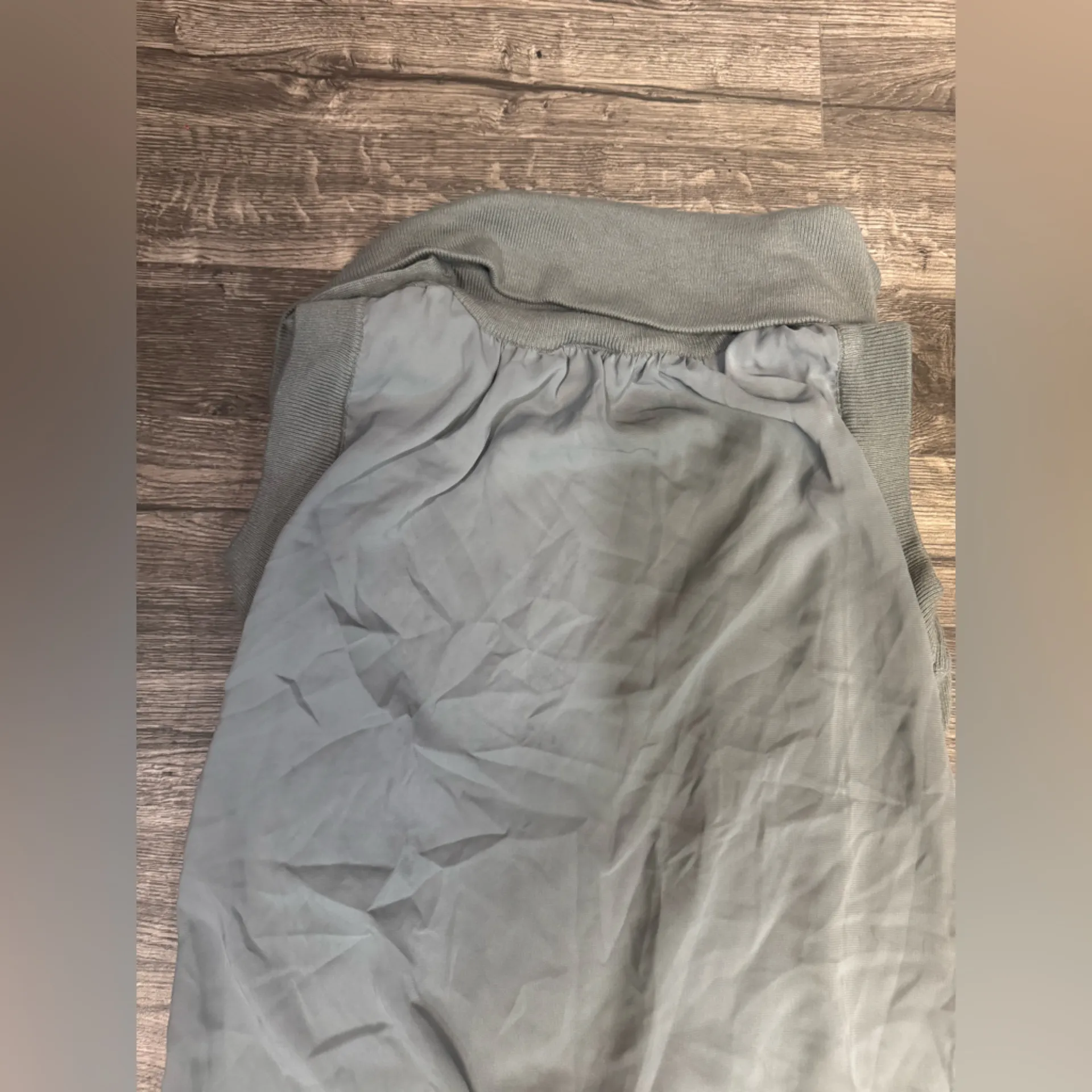 Arden B Gray Knit Cardigan - Image 4