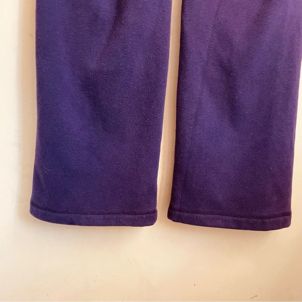 Ugg Straight Leg Terry Fleece Lined Purple Sweatpants size S - Image 8