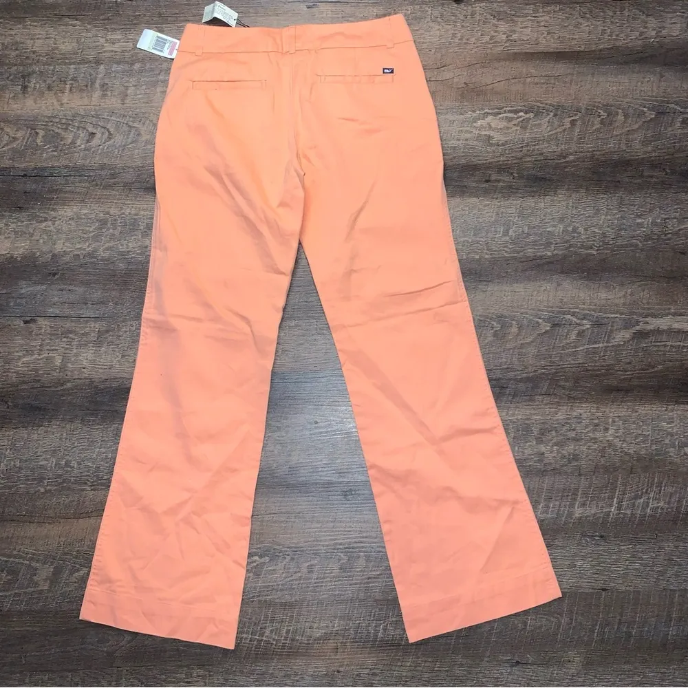 Vineyard Vines Papaya Twill Pants Women’s Size 4 New with Tags - Image 6