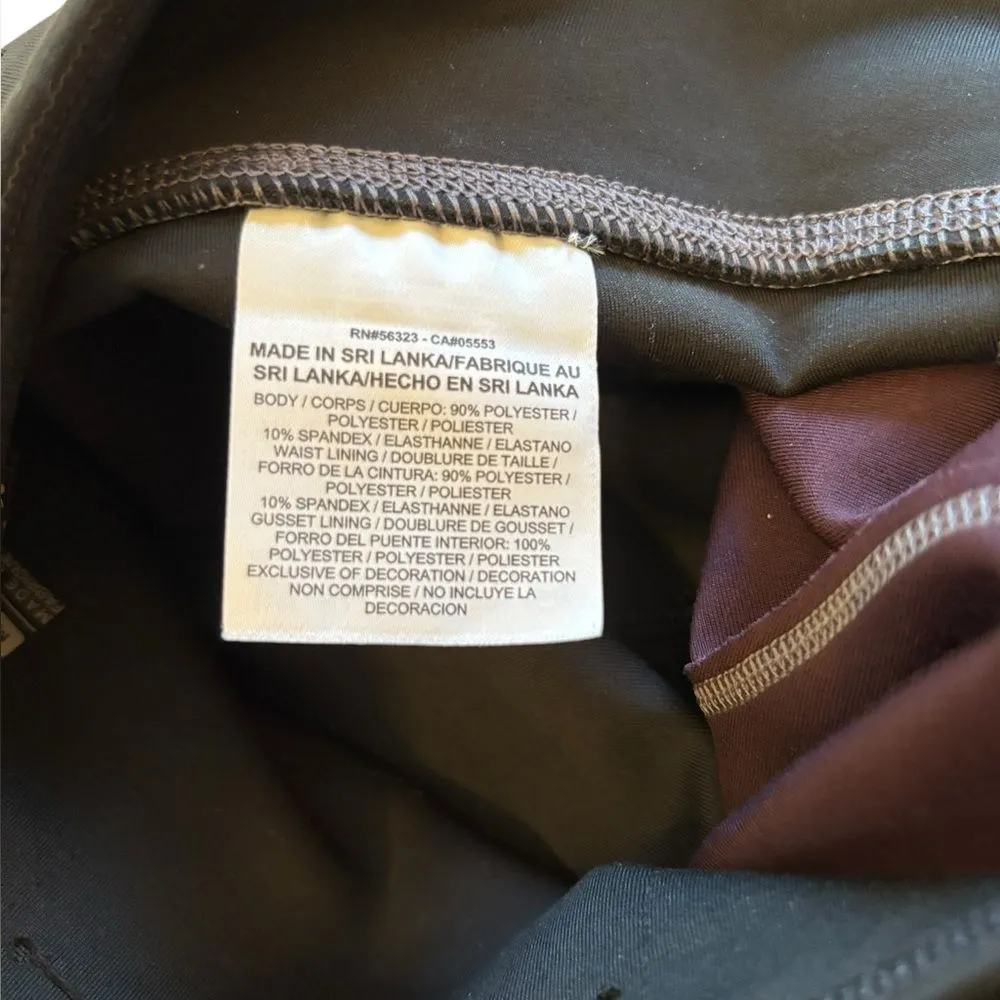 Nike Legendary Training Leggings Womens Medium Black Purple Gray Ombre - Image 11