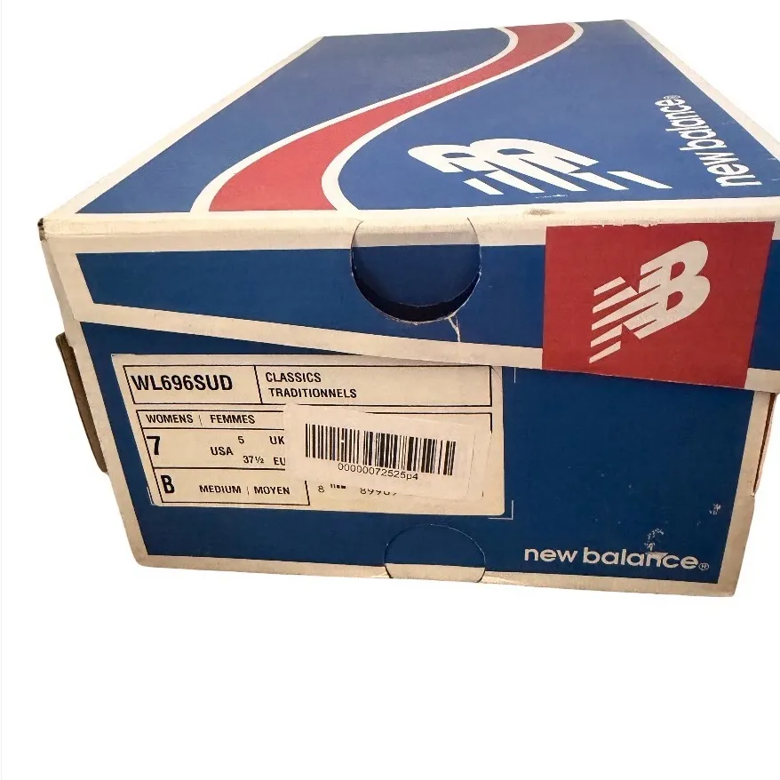 New Balance Blue and Red Shoe Box - Image 5