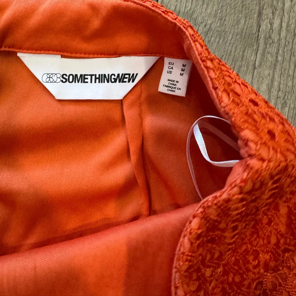 ASOS Vibrant Orange Maxi Skirt Size M - Image 15