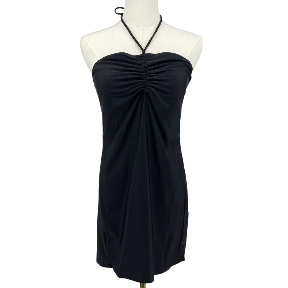 Andie Swim The Waikiki Dress Swim Cover Up Black Size Medium NEW with tags! - Image 2