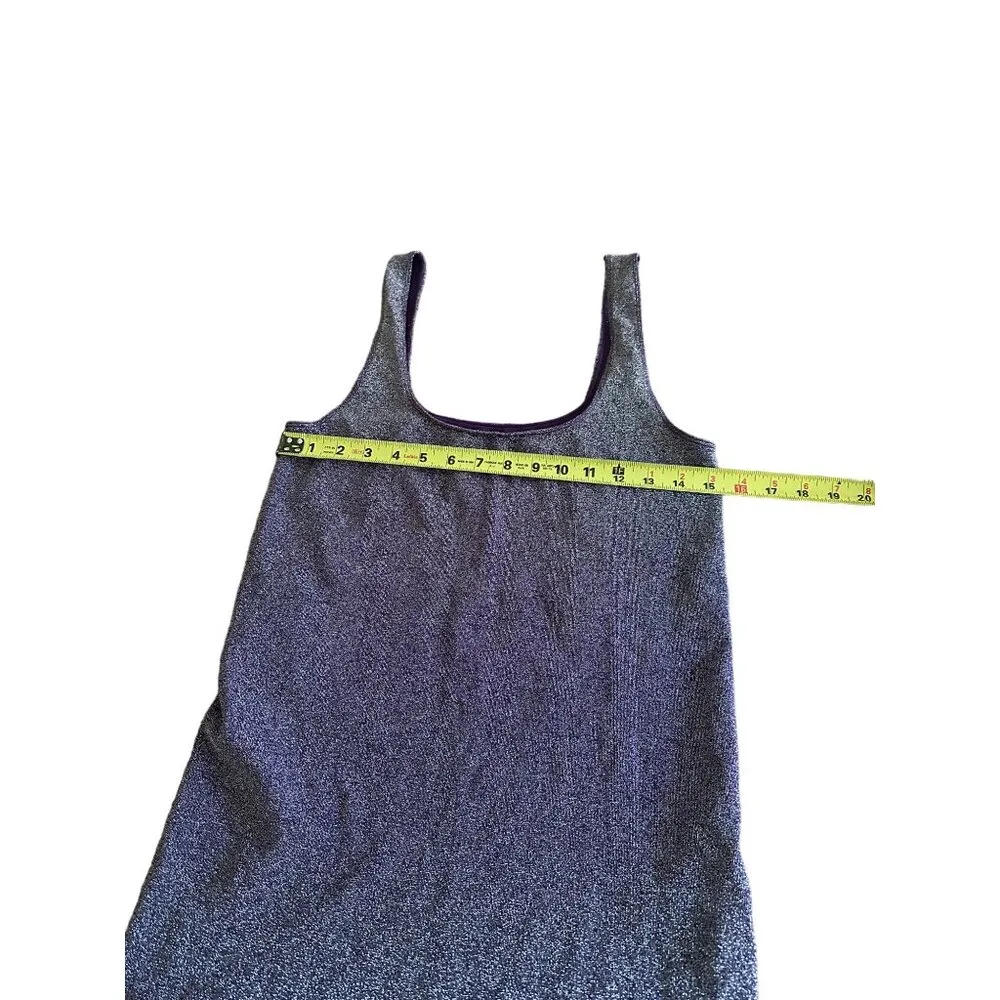 Tees By Tina Sparkly Purple Top Stretchy Scoop Neck Shimmery Layering Piece NWOT Size undefined - Image 7