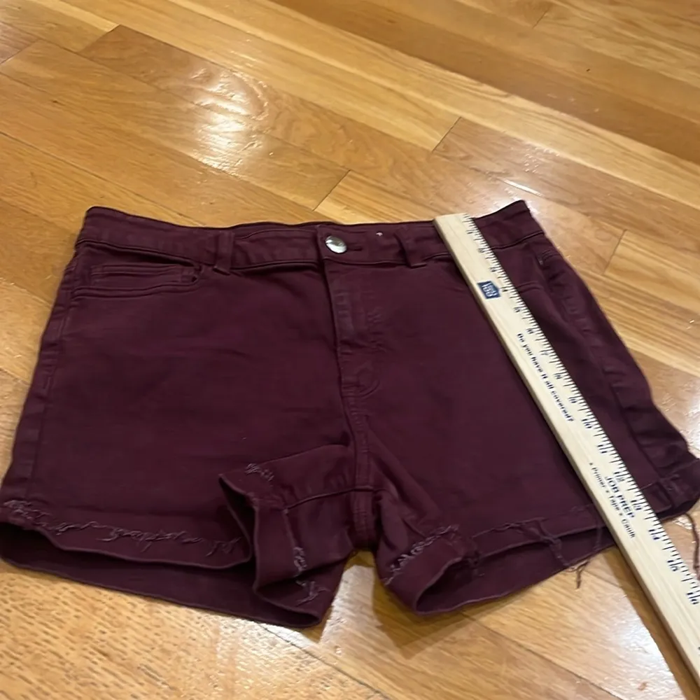 American Eagle outfitters hi-rise shortie denim shorts size 14. - Image 8