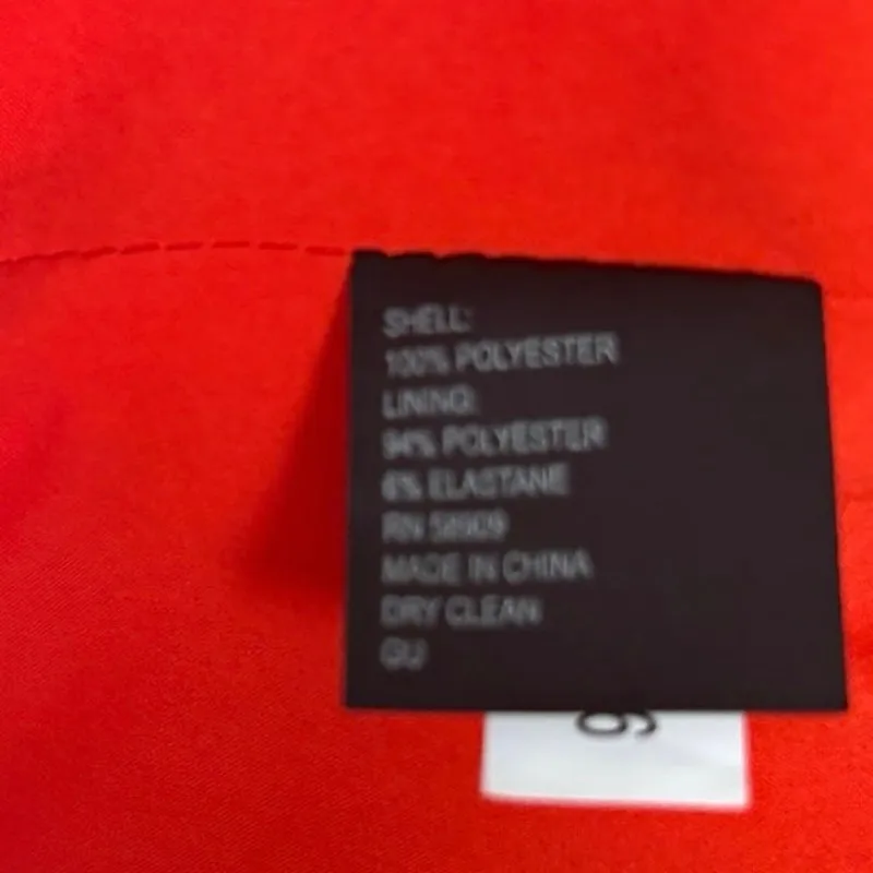 ANTONIO MELANI x ELIZABETH DAMRICH RADZWILL Strapless Red Dress Size 6 - Image 9