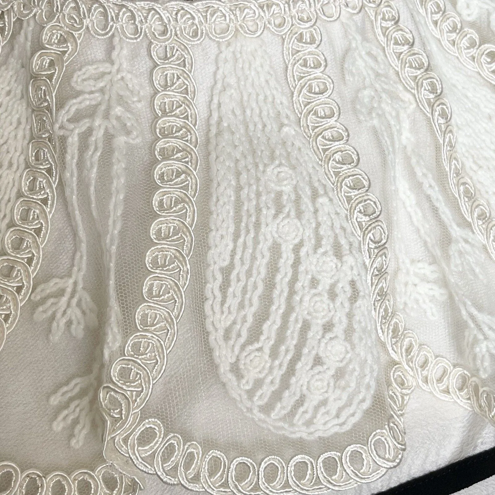 Abby Womens Blouse Sz Large Coquette Victorian Edwardian Cottage Cottagecore - Image 8