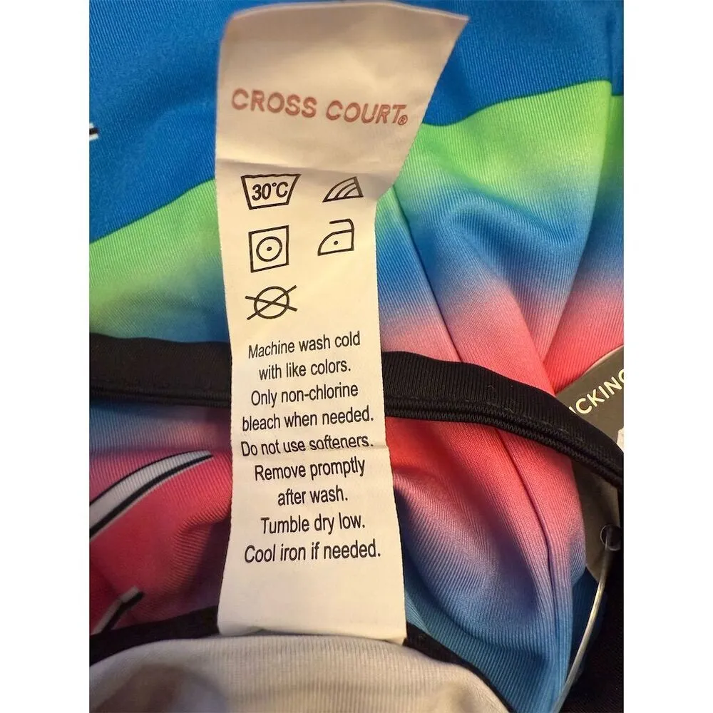 NWT Cross Court Women's Electra Cami Tank White Size L Tennis Size L - Image 8