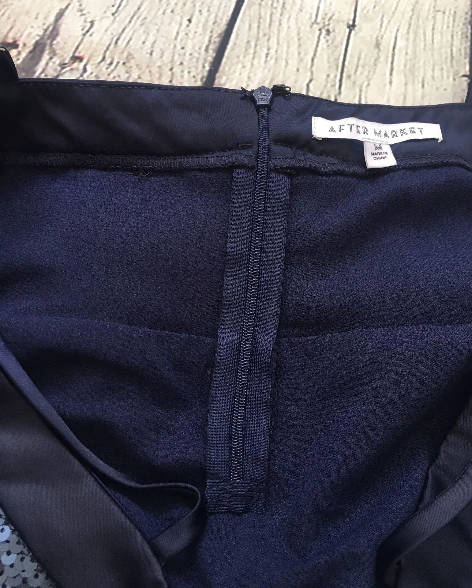 Navy Sequin Top - Image 9