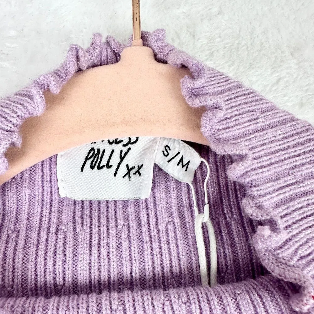 Princess Polly Verve Knit Mini Dress Size S/M NWT Mauve Purple Bodycon - Image 10