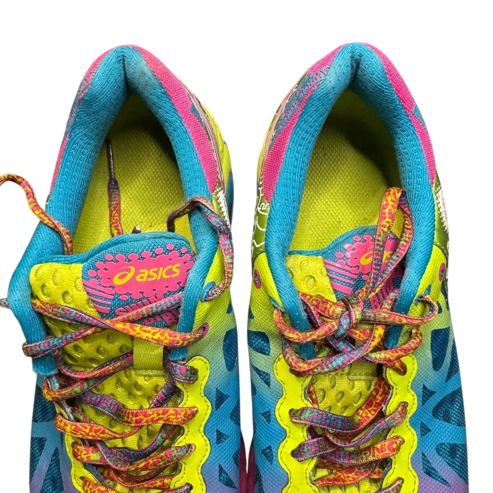 ASICS Gel Noosa Tri 9 Shoes Womens Size 9 Multicolor Running Sneakers T458N - Image 3