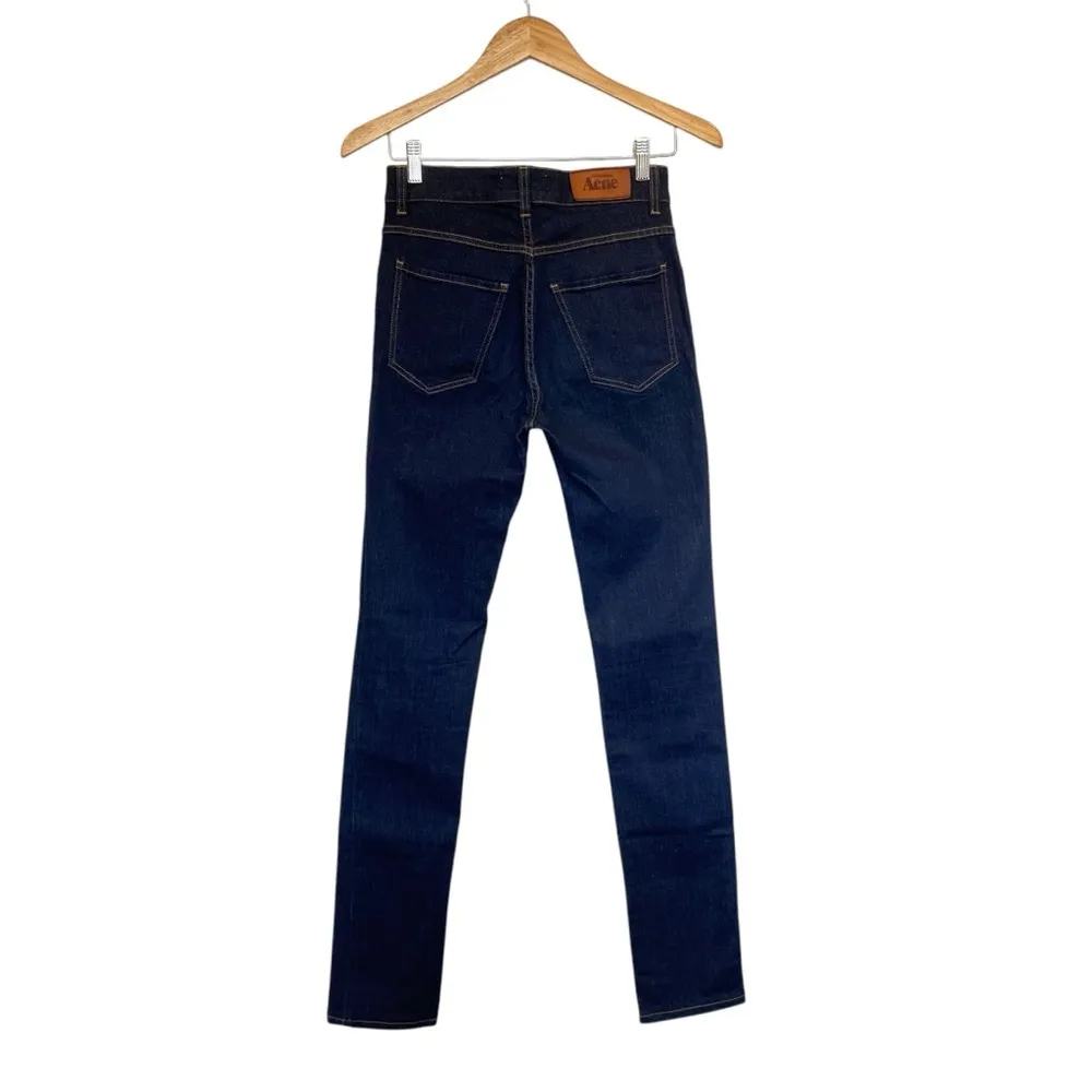 Acne Studios  High Rise Storlek Needle Soft Raw Jeans - Image 6