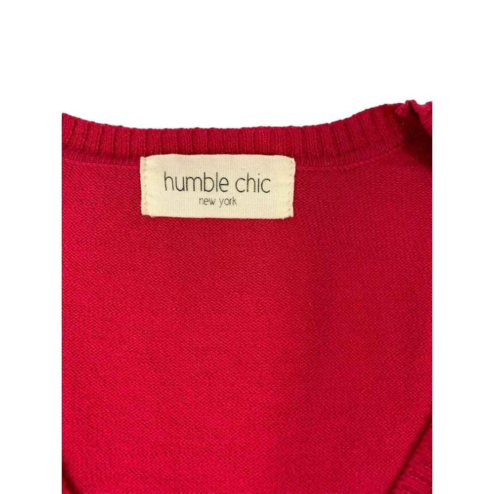 Humble Chic Women's Hot Pink Light Sweater - Image 3