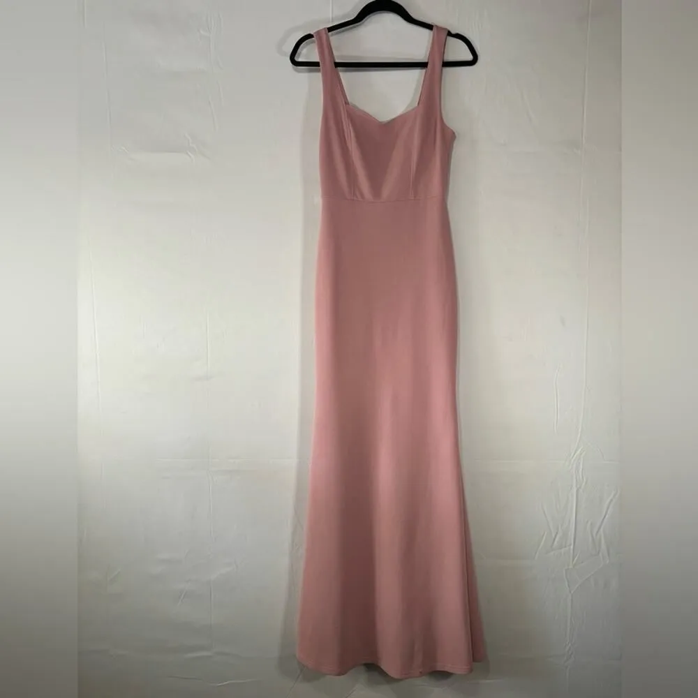 Lulu's Blush Pink Maxi Dress - Image 4