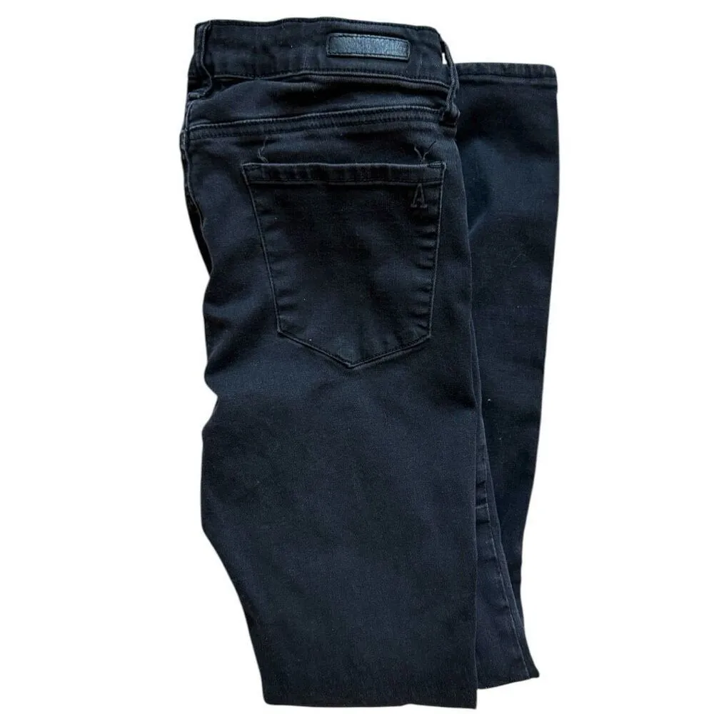 Womens Articles of Society Black Clearwater Wash Sarah Skinny Jeans - Sz 30 - Image 3