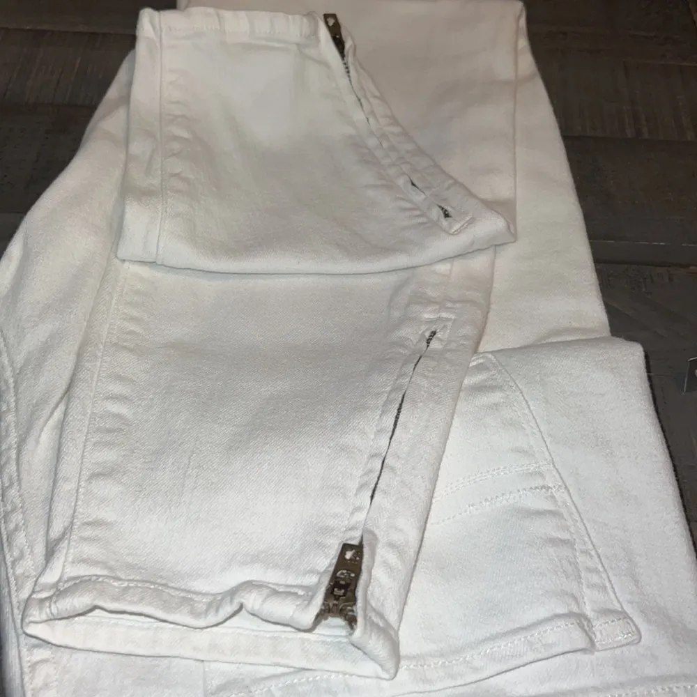 Lucky Brand White‎ Charlie Pencil Capri Jeans Size 8/29 - Image 8