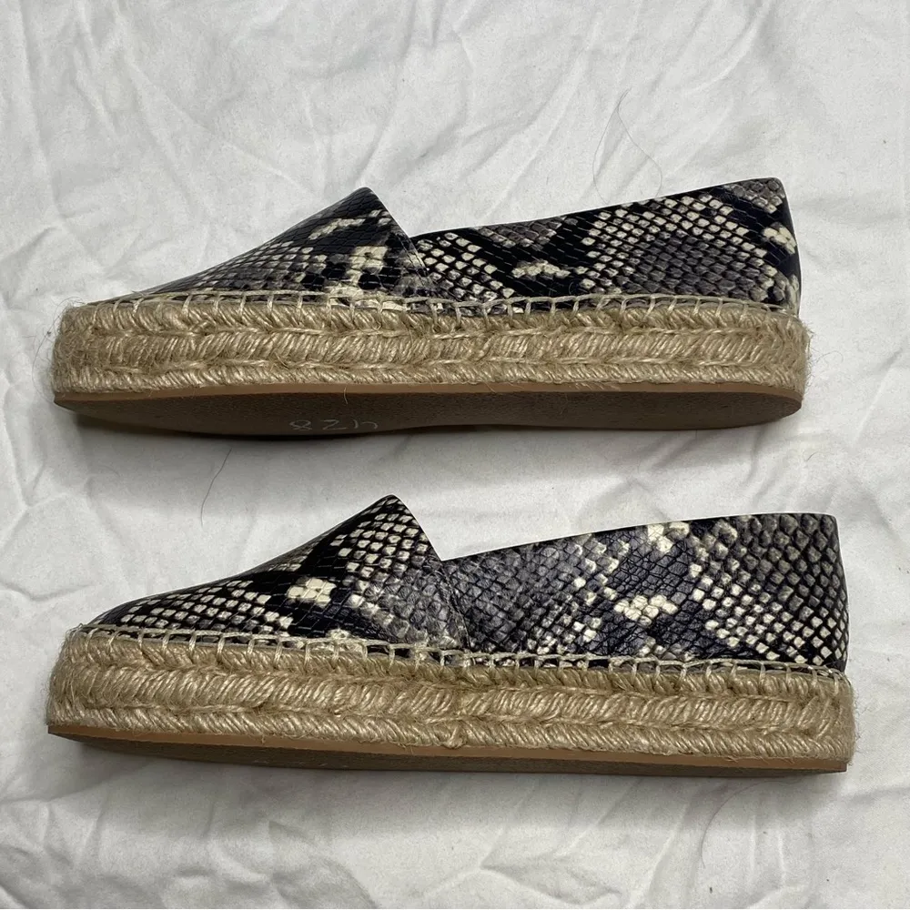 Jack Rogers snakeskin Palmer espadrille loafers - Image 4