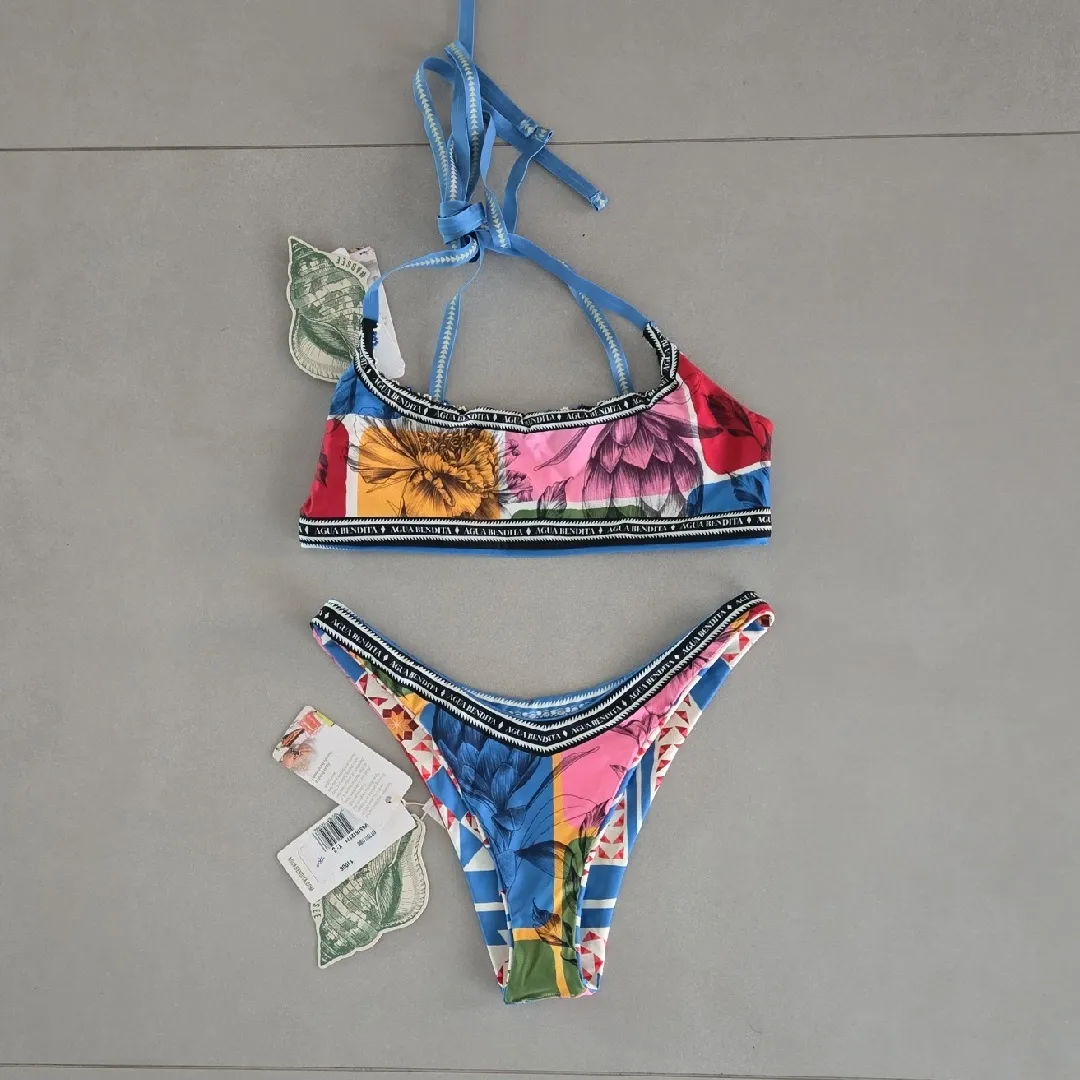 NWT! Agua Bendita Avy Bikini Set From Tout Collection Size S - Image 4